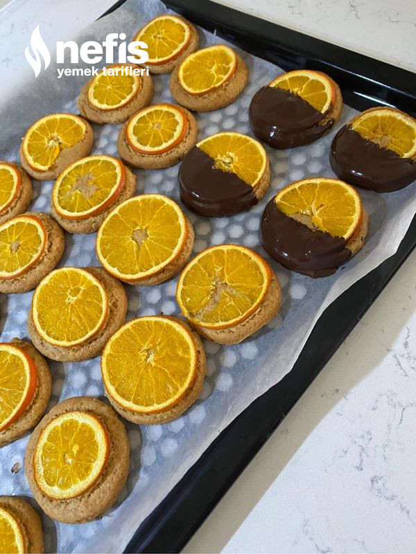 Portakal Dilimli Kurabiye