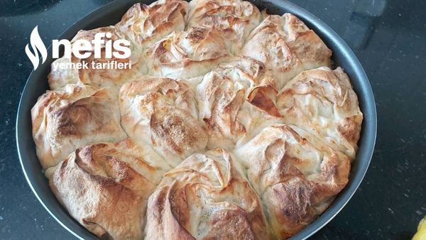 İster Tavada İstersenizde Fırında Pişireceğiniz Bir Börek Tarifi (Videolu)