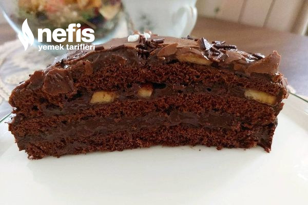 Bol Çikolatalı Browni Yaş Pasta (Videolu)