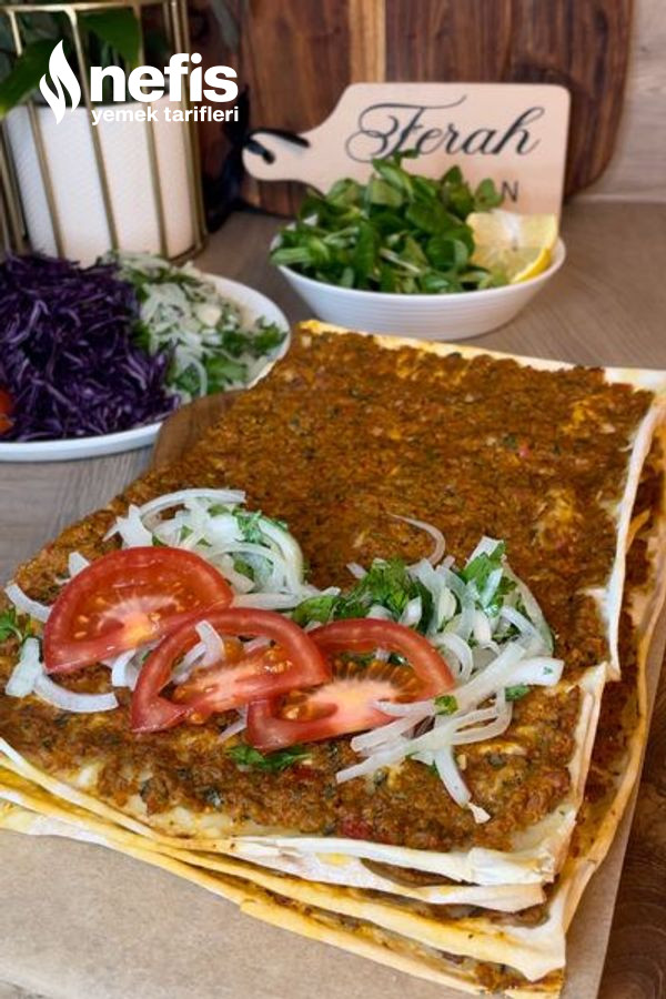 Yufkadan Pratik Lahmacun