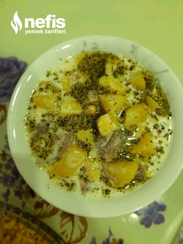 Gaziantepe Özgü Yoğurtlu Patates (Bu Tarif İftar Sofranıza Çok Yakışacak)