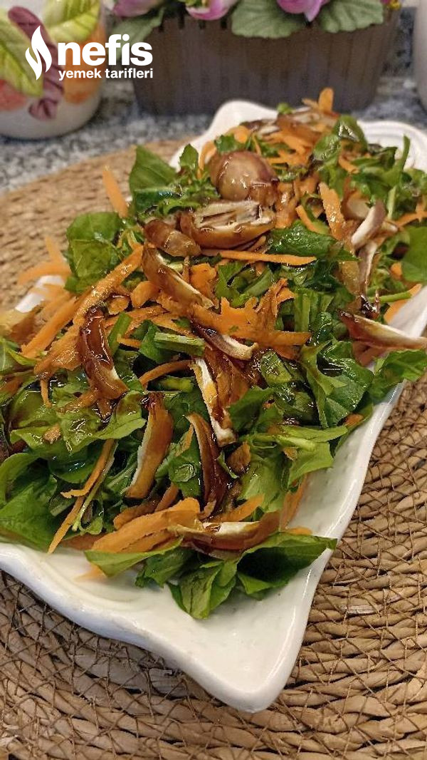 Hurmalı Havuçlu Roka Salatası