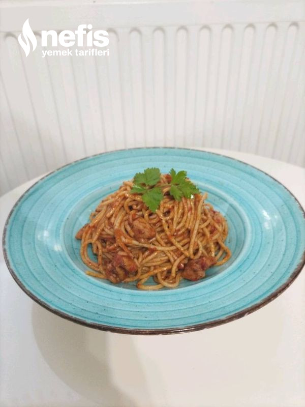 Tavuklu Spaghetti
