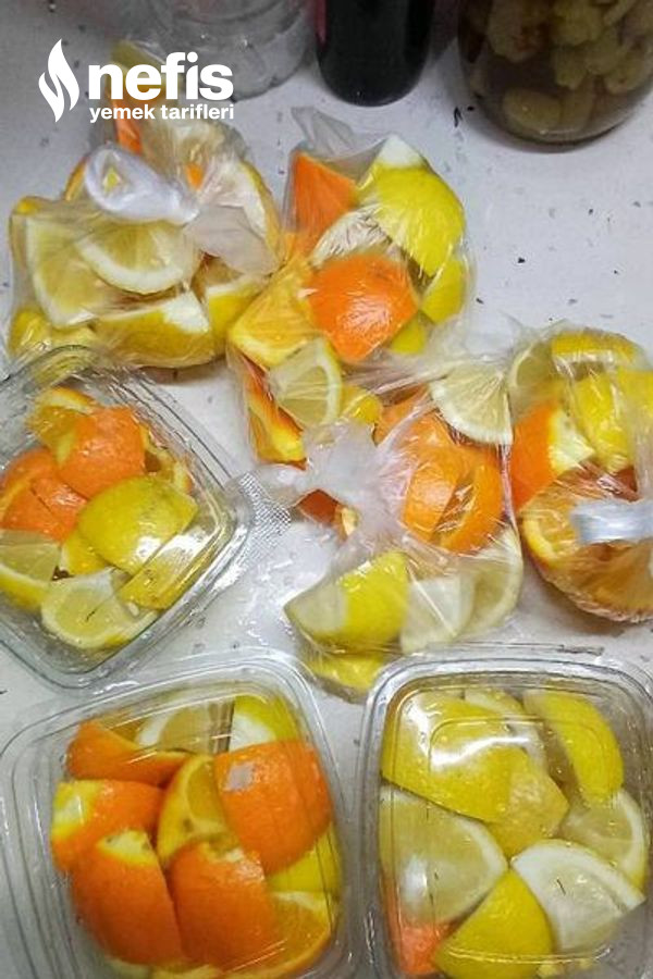 Buzluk İçin Limonata (1 Limon 1 Portakal)