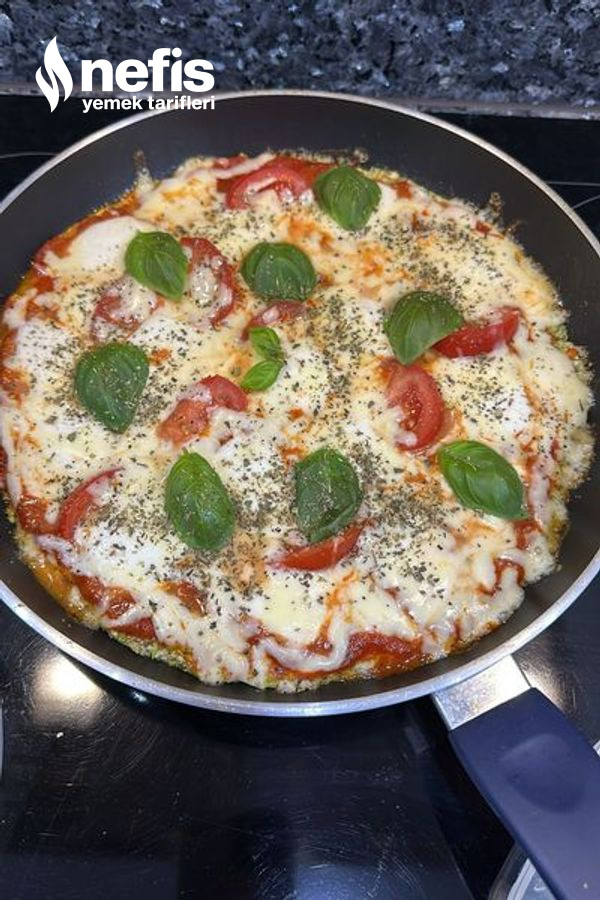 Düşük Kalorili Brokoli Tabanlı Pizza