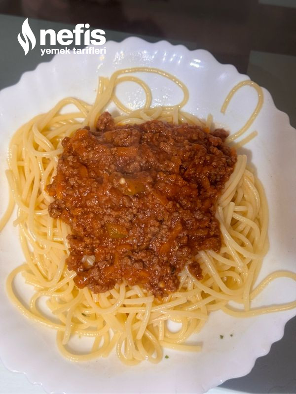 Bolonez Soslu Spagetti