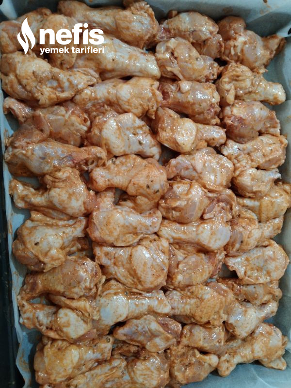 Mangal Tadında Fırında Tavuk Kanat Tarifi