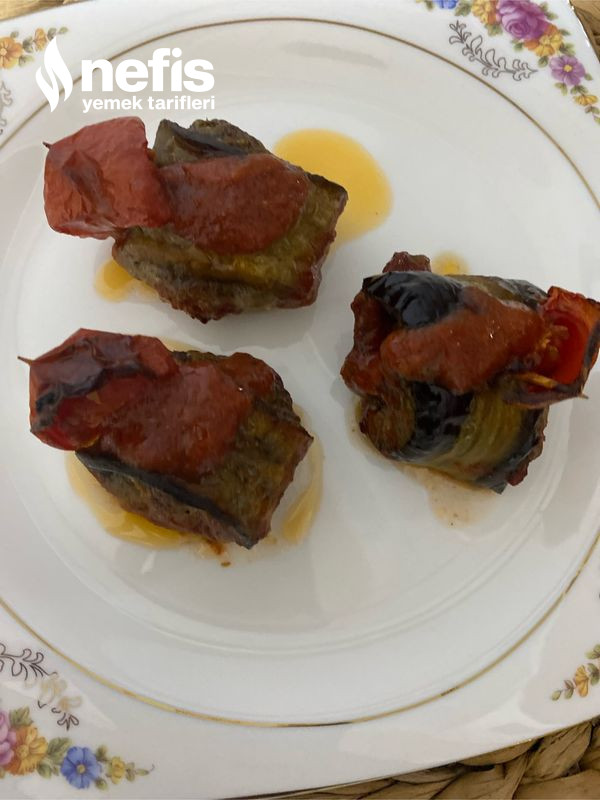 Patlıcanlı Köfte Sarma Kebabı