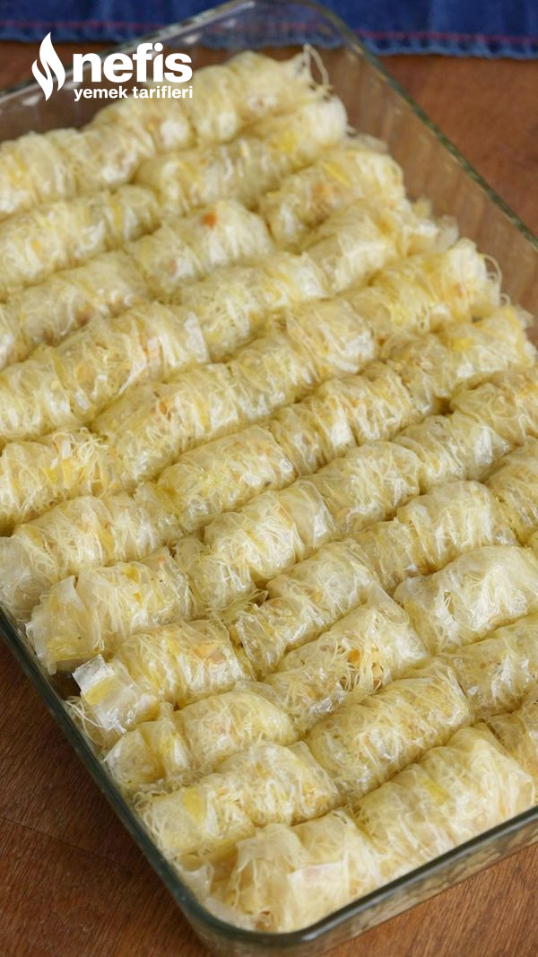 Cevizli Kadayıflı Burma Baklava