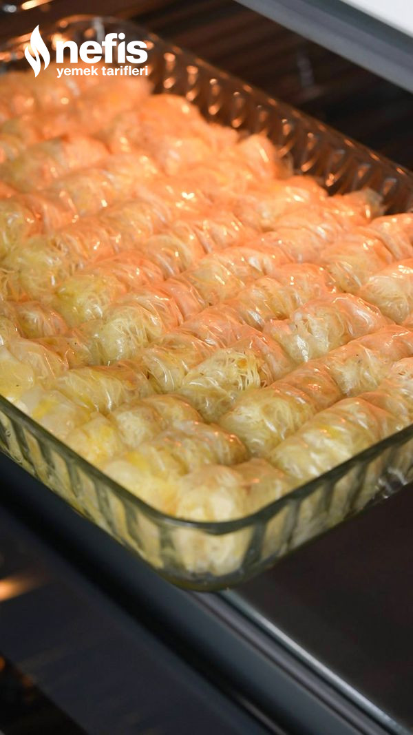 Cevizli Kadayıflı Burma Baklava