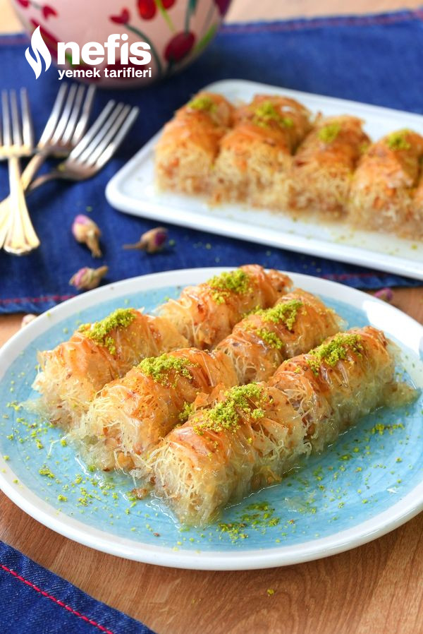 Cevizli Kadayıflı Burma Baklava