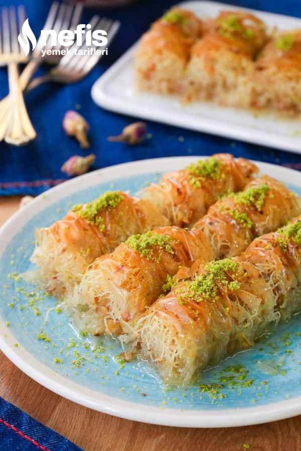 Cevizli Kadayıflı Burma Baklava