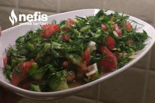 Dereotlu Domates Salatası Tarifi