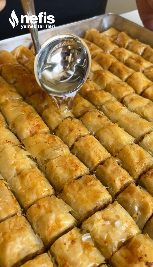 Tahinli-Fındık Ezmeli Baklava