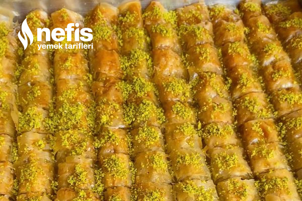 Tahinli-Fındık Ezmeli Baklava