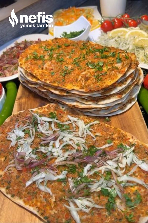 Ev Yapımı Lahmacun (Mayasız)