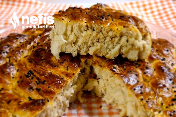 Tahinli Burgu Çörek