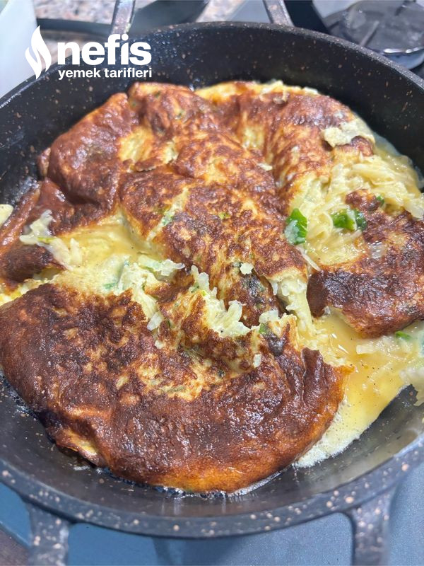 Patatesli Yumurtalı Omlet