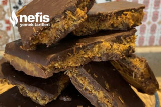 Viral Olan Kadayıflı Bisküvi Kremalı Dubai Çikolatası Tarifi