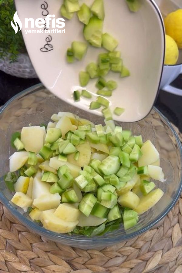 Patatesli Semizotu Salatası