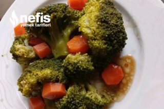 Muhteşem Soslu Haşlanmış Brokoli Salatası Tarifi