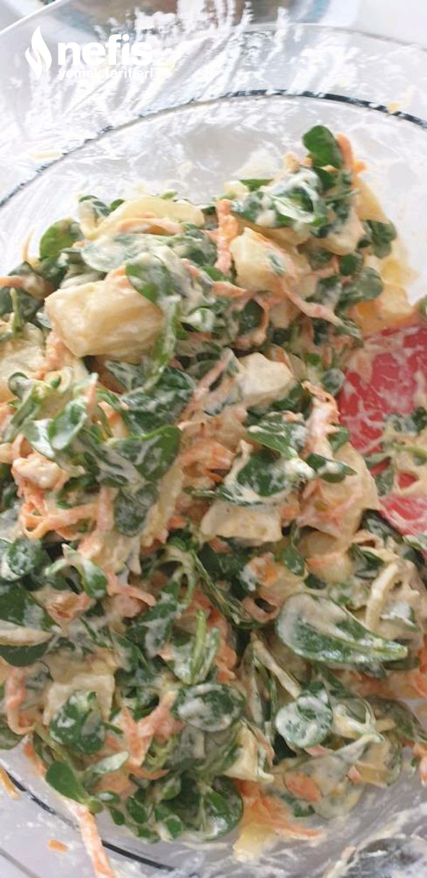 Patesli Semizotu Salatası