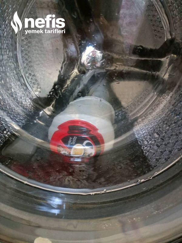 Çamaşır Makinesinde Tereyağı Yapımı
