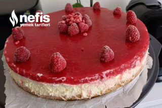 Frambuazlı Cheesecake (Sahte) Tarifi