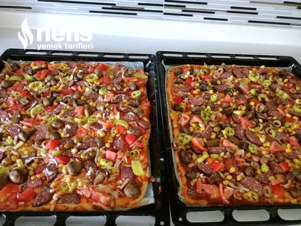 Büyük Porsiyonluk Pizza