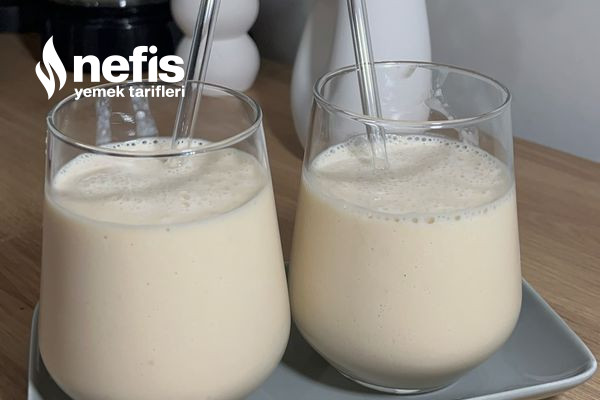 Kavun Şeftali Milkshake Tarifi