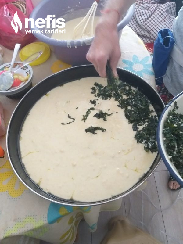 Çaykama Börek (Mısır Unlu Börek) (Milas Pınarcık Usulü)