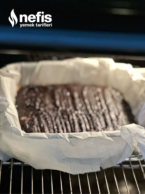 Beyaz Çikolatalı Browni