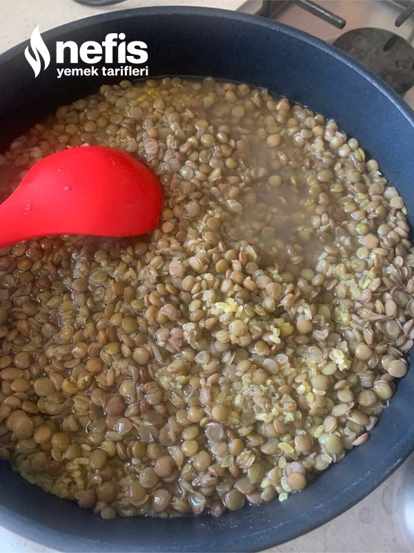 Yeşil Mercimekli Bulgur Pilavı