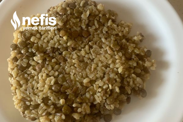 Yeşil Mercimekli Bulgur Pilavı