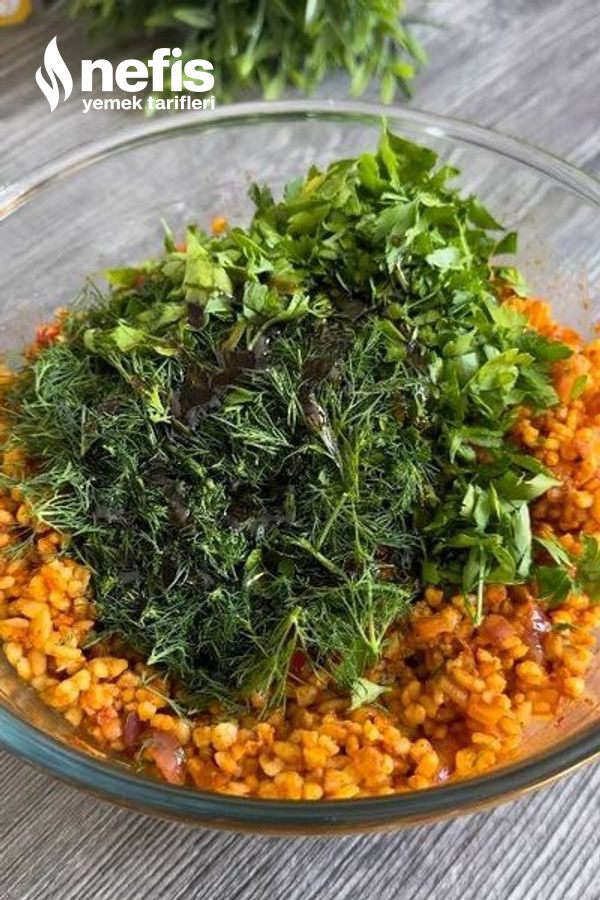 Bulgur Salatası