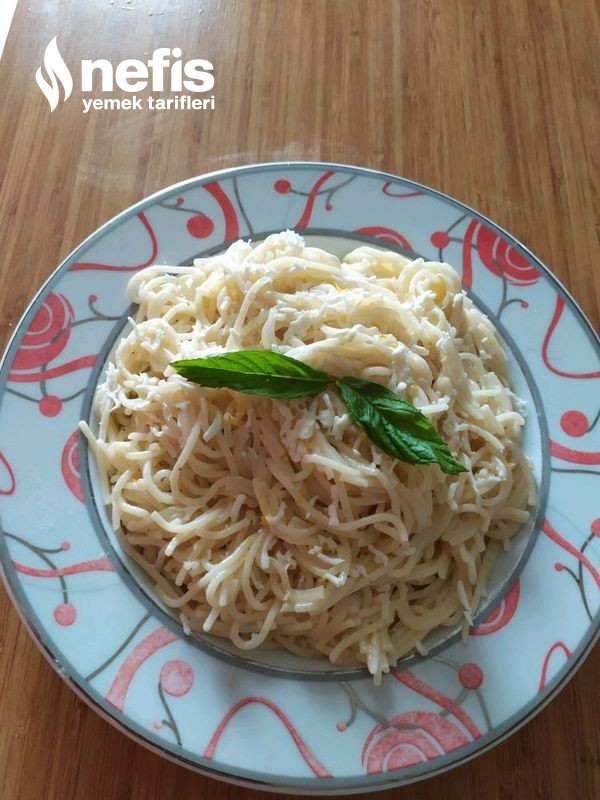 Kremalı Spagetti Tarifi