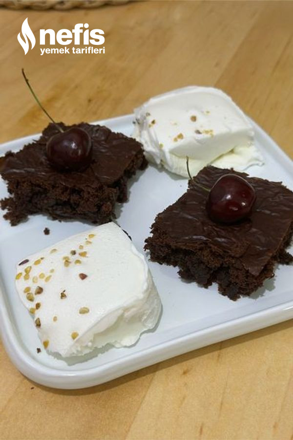 3 Malzemelik Brownie