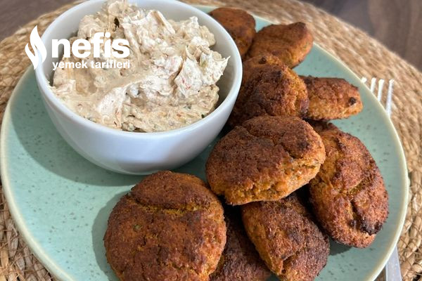 Mercimek Falafel Özel Sosu İle Birlikte Tarifi