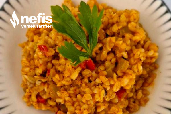 Biberli Bulgur Pilavı Tarifi