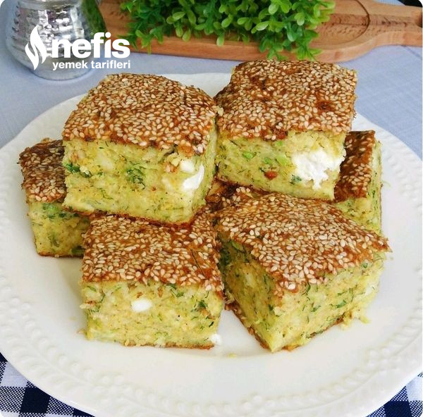 Kabaklı Tuzlu Kek (Anne Tarifi)