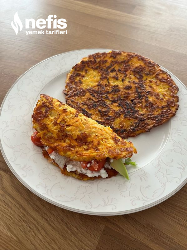 Sağlıklı Havuçlu Tortilla