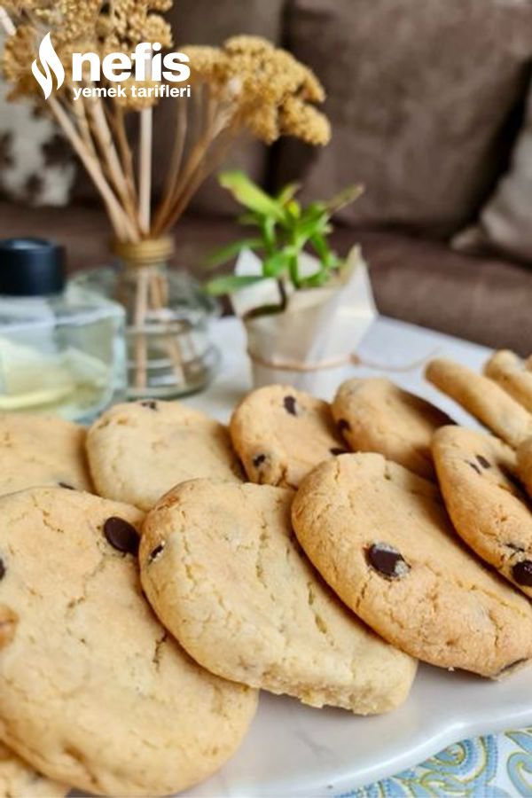 Çikolata Taneli Cookies