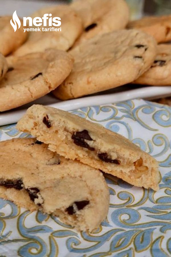 Çikolata Taneli Cookies