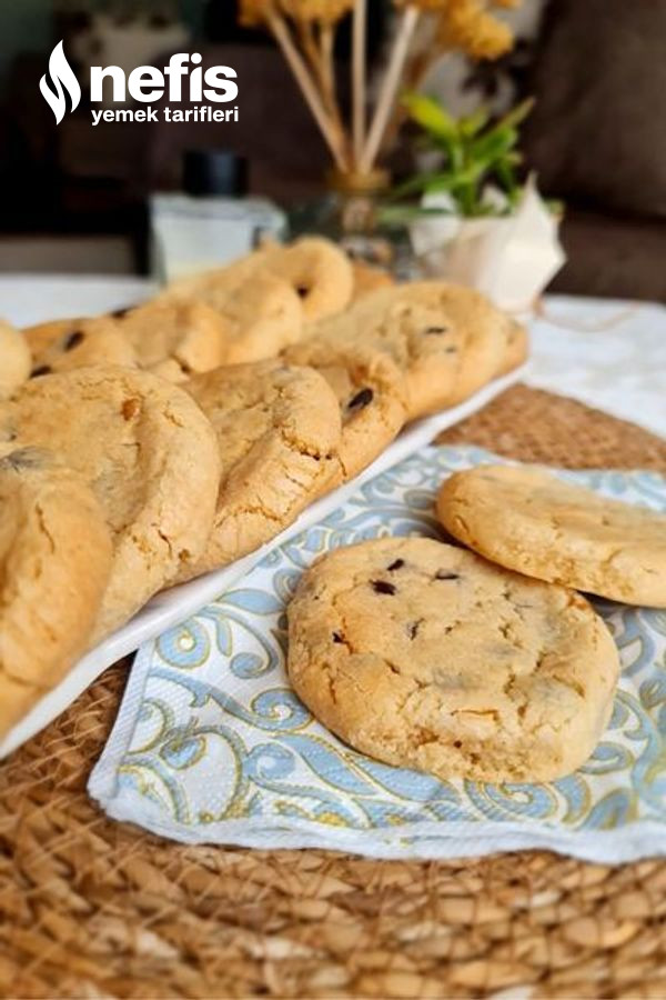 Çikolata Taneli Cookies