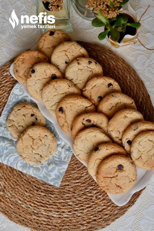 Çikolata Taneli Cookies