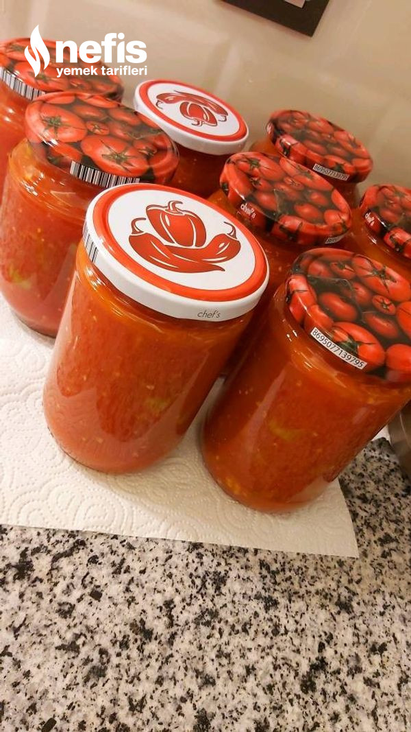 Kışlık Menemen Konservesi(en Kolayindan)