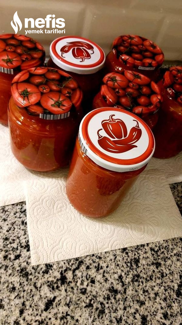 Kışlık Menemen Konservesi(en Kolayindan)