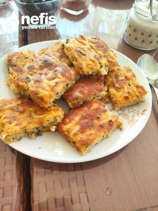 Börek Tadında Patatesli Kek (Kahvaltıların Vazgeçilmezi Olacak)