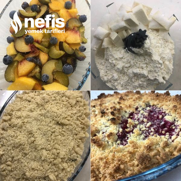 Meyveli Crumble