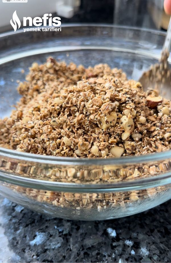 Sağlıklı Ev Yapımı Granola